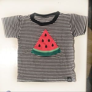 Whistle and Flute Watermelon Tee size 1-2 years